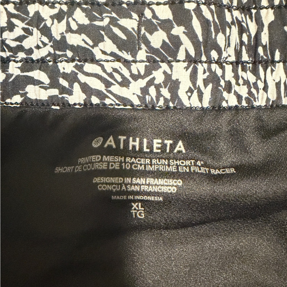 Athleta Racer Run Shorts - Picture 2 of 2